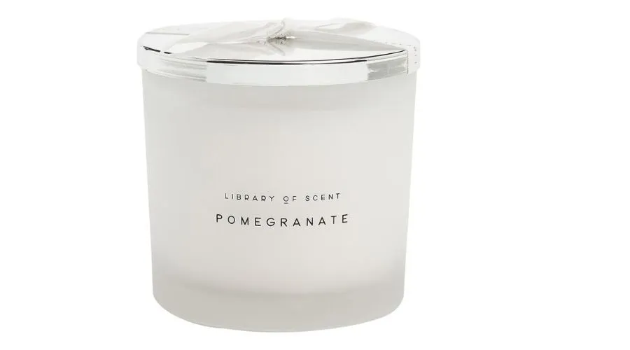 M&S pomegranate 3 wick scented candle