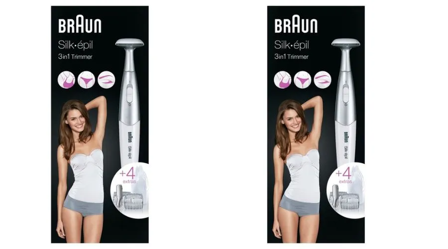 Braun bikini trimmer, silk-epil bikini styler