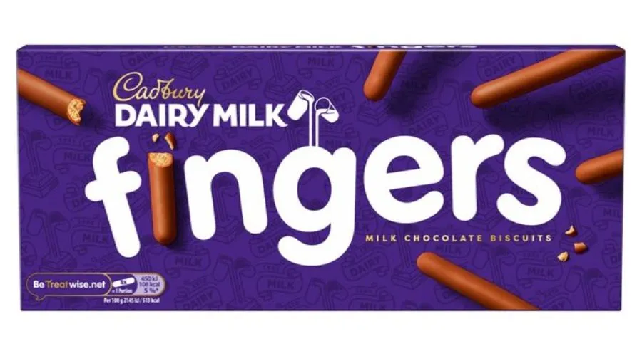 Cadbury fingers chocolate biscuits