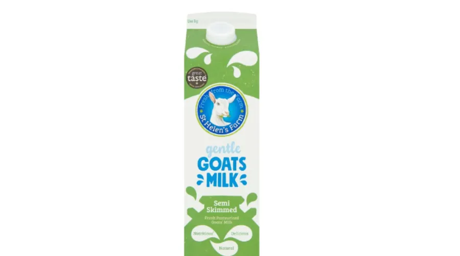 St Helen's farm semi-skimmed goats milk