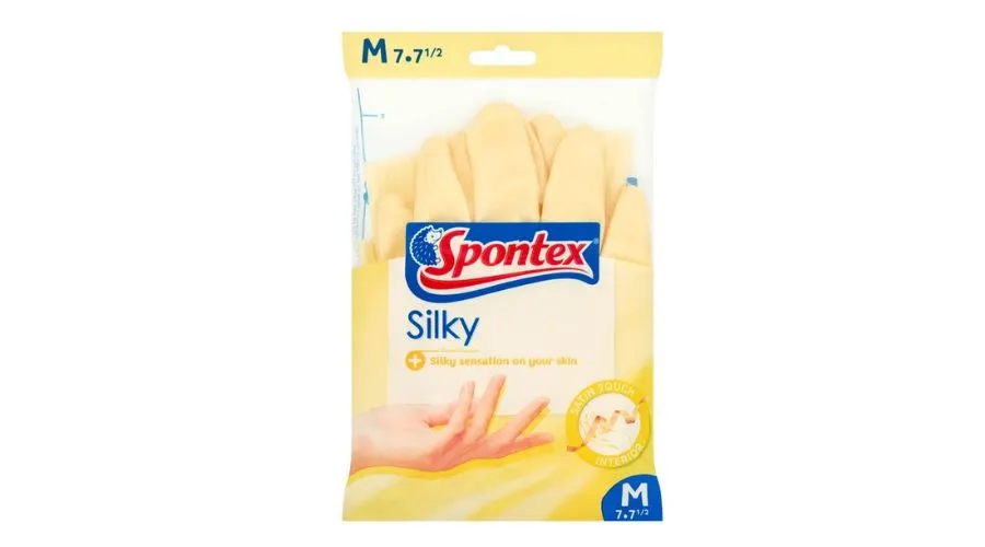 Spontex Silky Gloves Satin Touch Medium