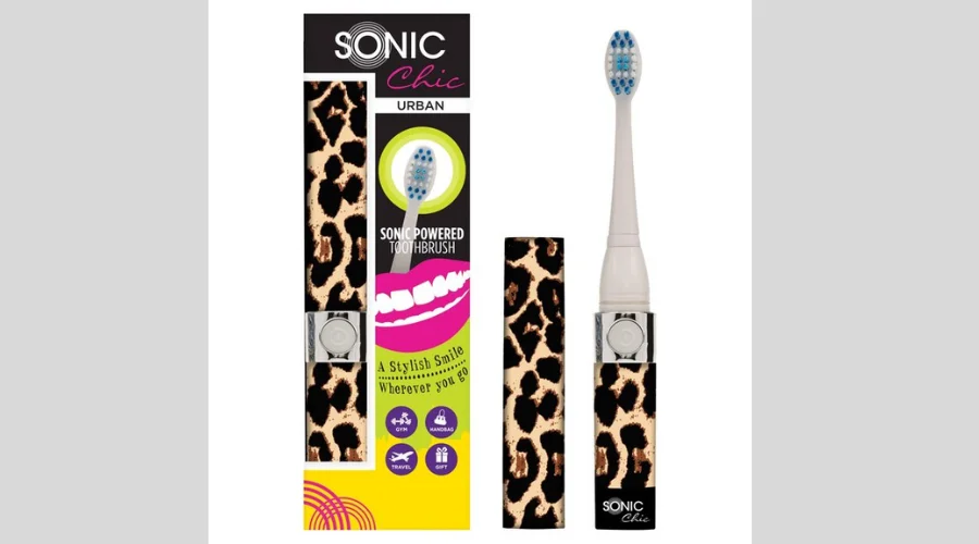 SONIC Chic Urban Toothbrush Classic Leopard