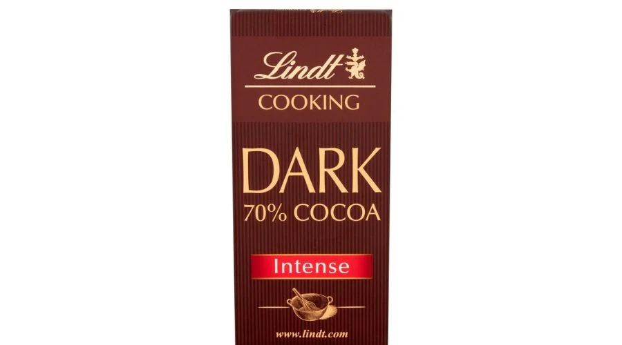Lindt 70% Dark Cooking Chocolate Bar
