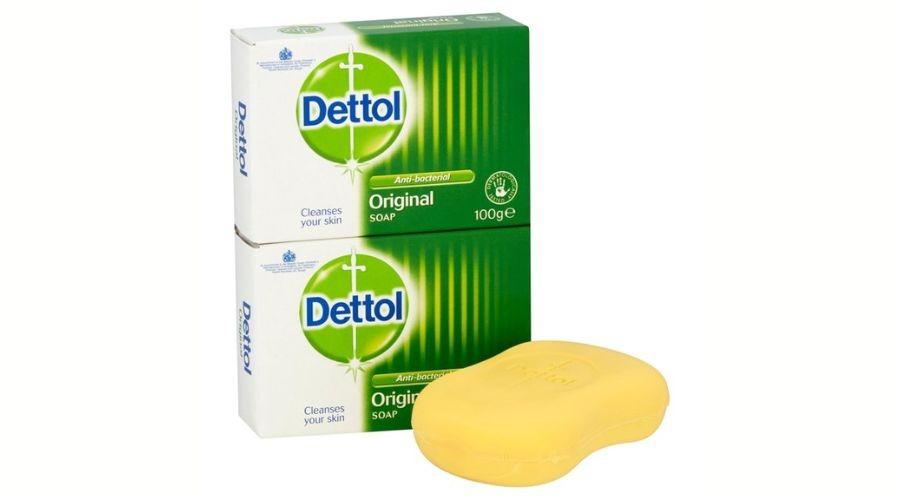 Dettol Antibacterial Bar Soap Original with Moisturising Agents 