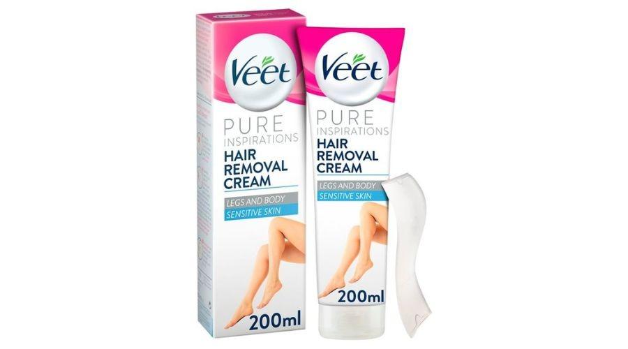 Veet Pure Hair Removal Cream for Body and Legs for Sensitive Skin 