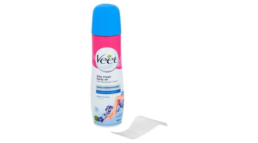 Veet Spray Hair Removal Cream for Body and Legs for Sensitive Skin 