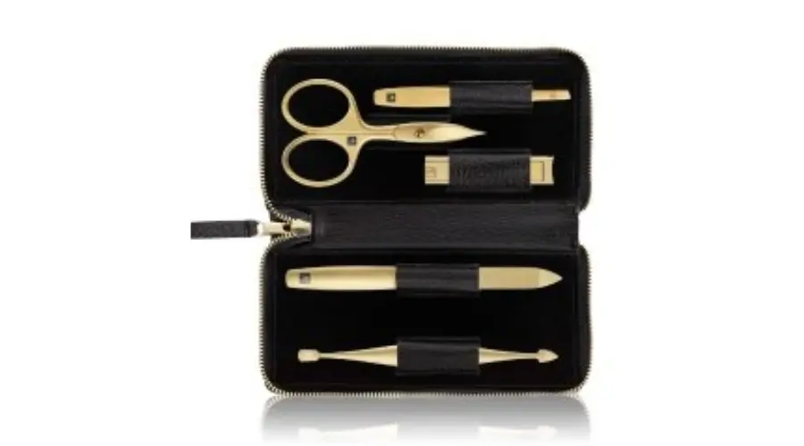 twin Twinox Gold Edition manicure pedicure set 5 pieces | Feednexus