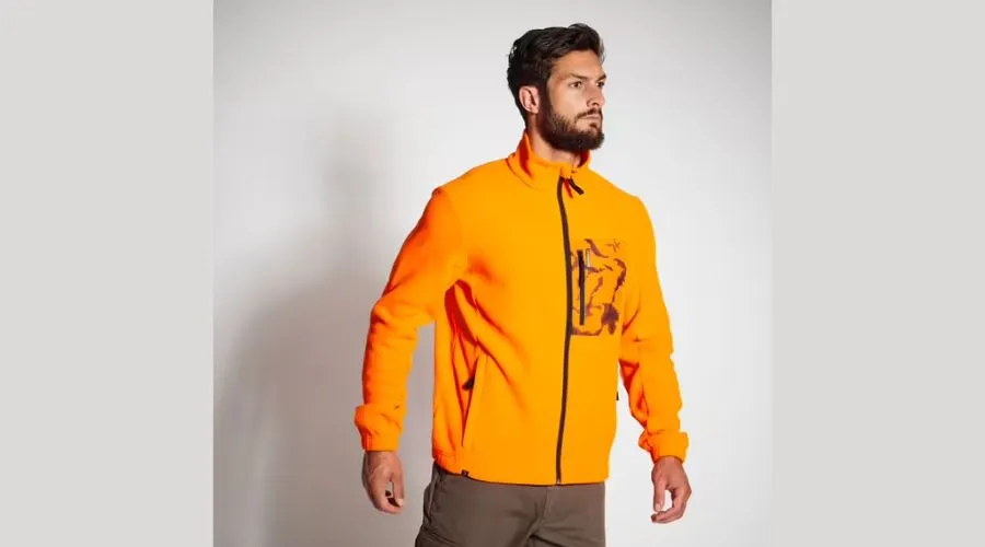 500 Neon Orange Hunting Fleece