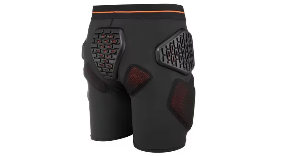 DSH 500 Men's Snowboard and Ski Protection Shorts Black