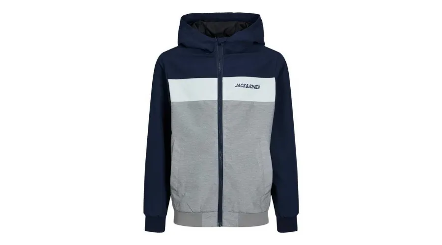 Jack & Jones Junior Navy Hooded Jacket