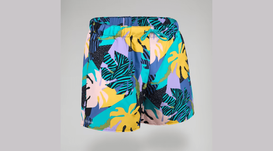 Surf Beach Shorts 100 15'' Eco Melimel Black