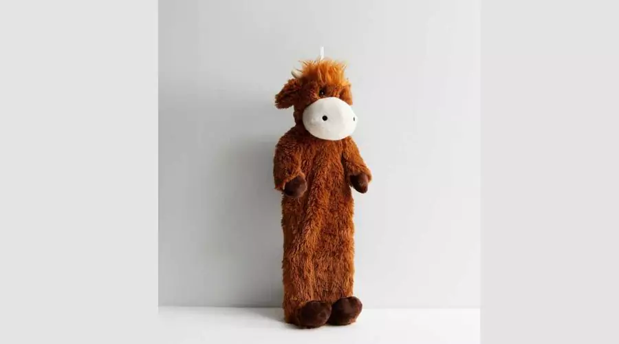 Rust Highland Cow Loing Hot Water Bottle