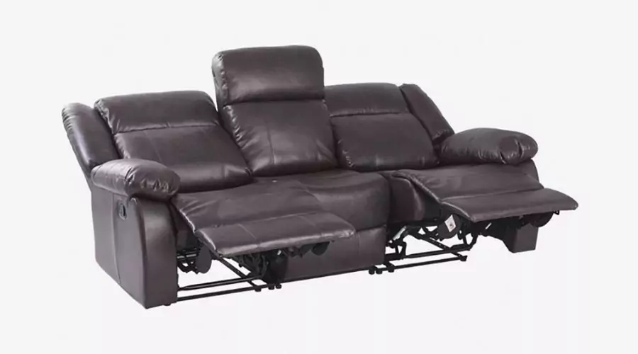 Conforamalotus 3-seater relax sofas in Chocolate colour