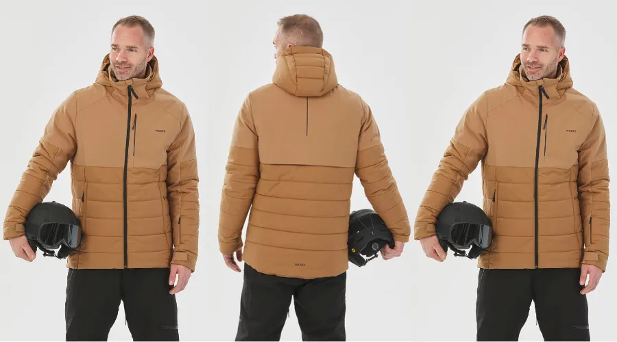 Men’s Warm Ski Jacket in Medium Length 
