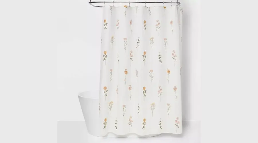 Botanical Floral Shower Curtain - Threshold™