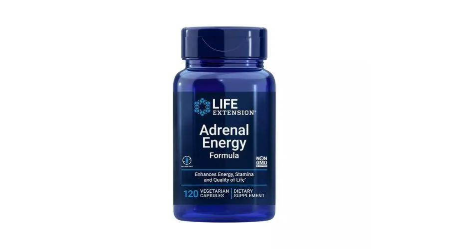Life Extension Adrenal Energy Formula 120 Vegcap