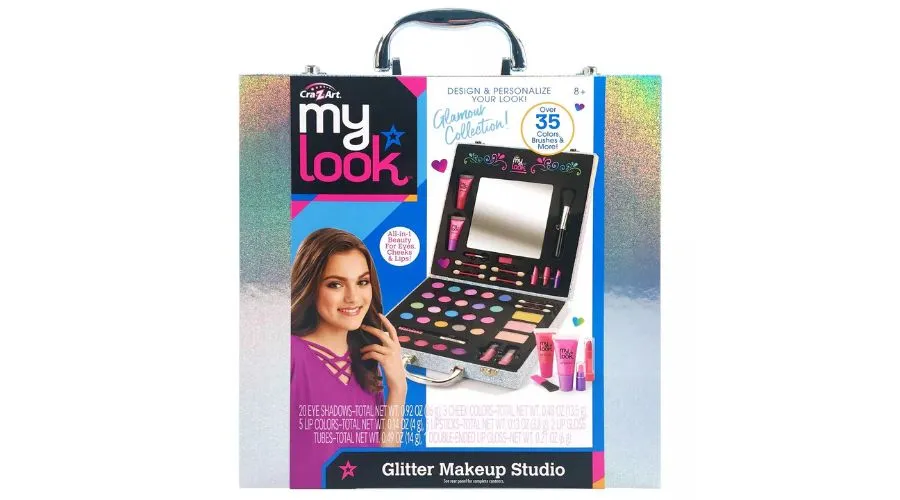 My Look Glitter kid's makeup kit Studio by Cra-Z-Art