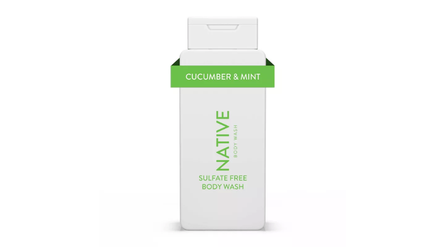 Native Body Wash - Cucumber & Mint - Sulfate Free - 18 fl oz