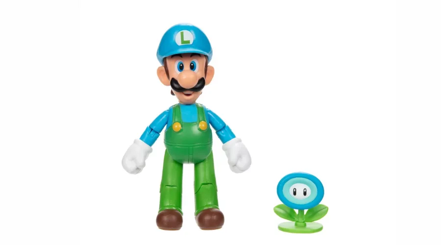 Nintendo Super Mario Ice Luigi with Ice Flower Action Figure