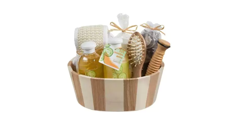 Freida & Joe Fresh Cucumber Melon Fragrance Spa & Skin Care Collection With Massage & Reflexology Kit Gift Set