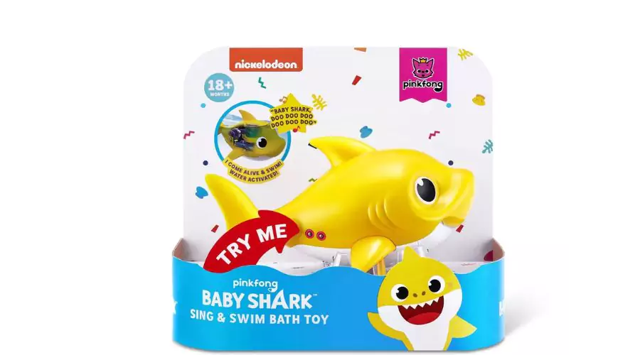 Robo Alive Baby Shark Junior Robotic Yellow