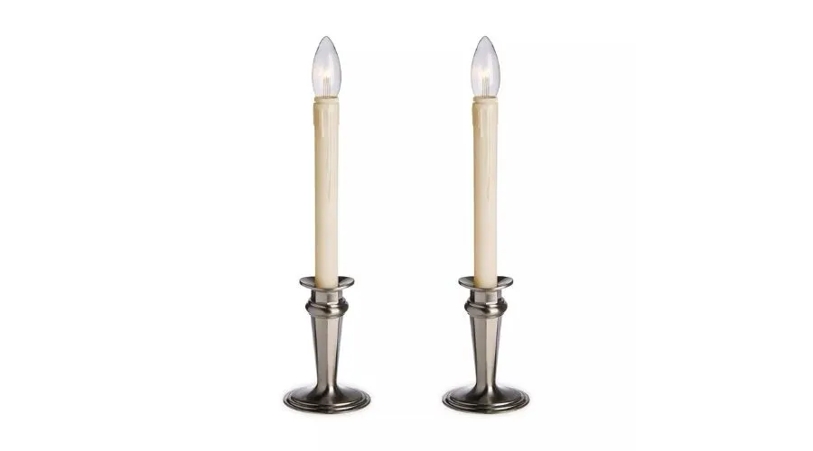 Traditional Adjustable Window Candles With Timer and Remote