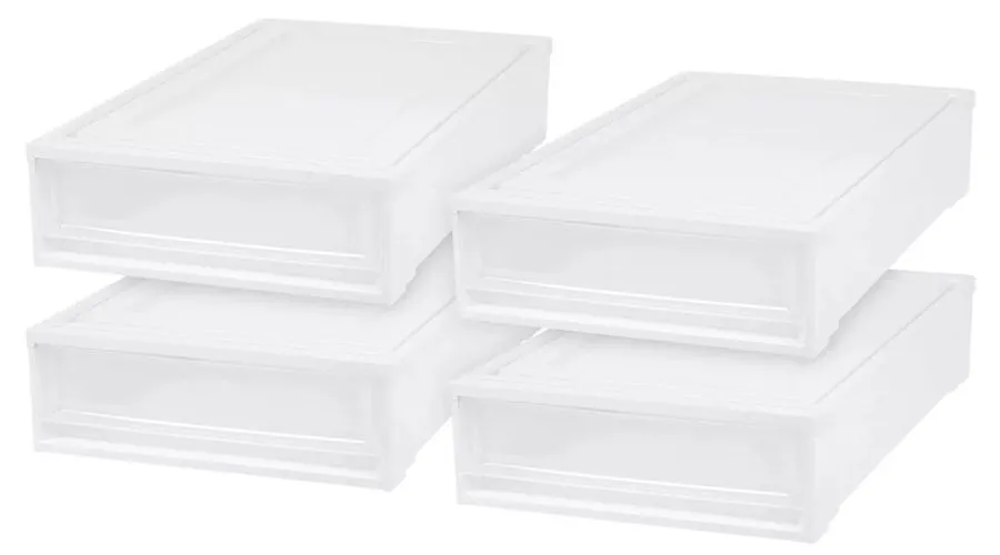Plastic Under Bed Storage Containers