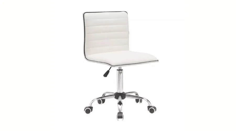 BWE Armless Swivel Desk Chair