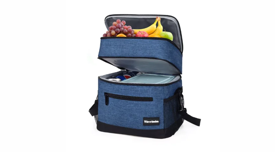 Double-Layer Adult Lunch Box For Office, Travel, Work Lunch 