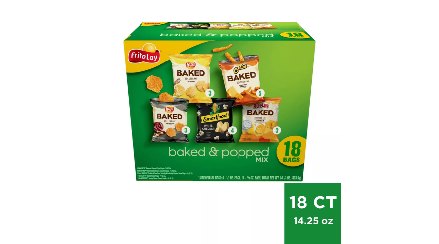 Variety Pack Baked & Popped Mix