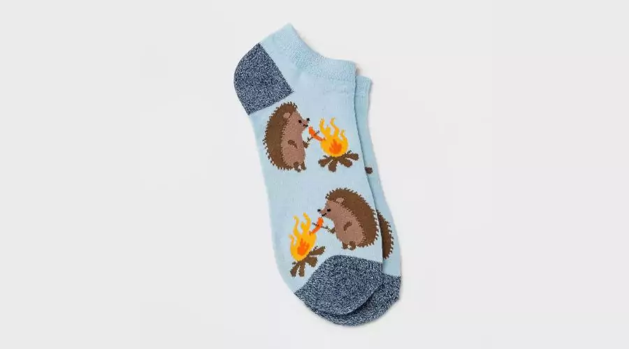 Women’s Camping Hedgehogs Low Cut Socks