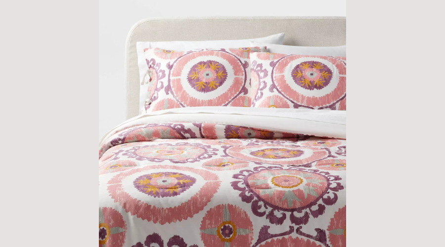 Suzani Print Comforter and Sham Set | Feednexus