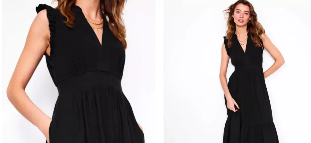 Effortlessly Beautiful Black Dress