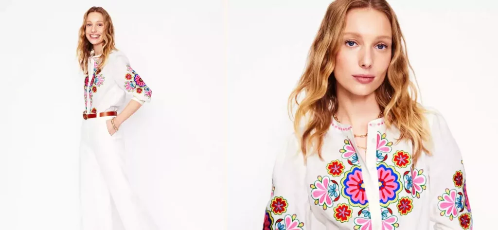 Alicia Linen Top
