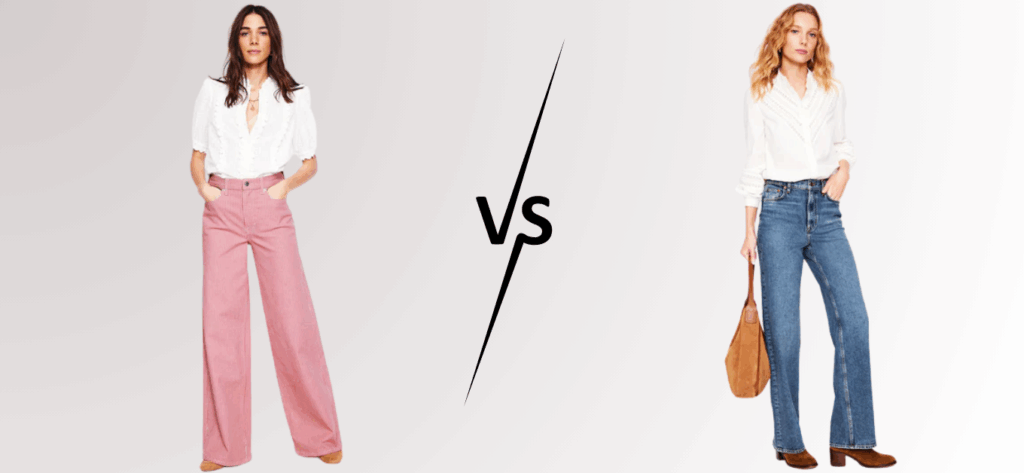 Cropped Jeans vs Full Length Jeans 1