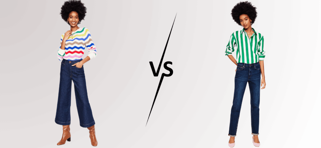 Cropped Jeans vs Full Length Jeans 2