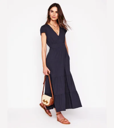 Eloise Tiered Jersey Dress 