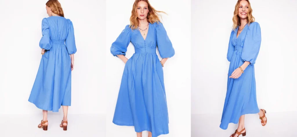 Lola Blouson Maxi Dress