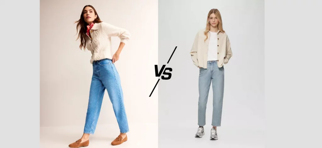 Non-stretchable denims vs. Stretchable denims