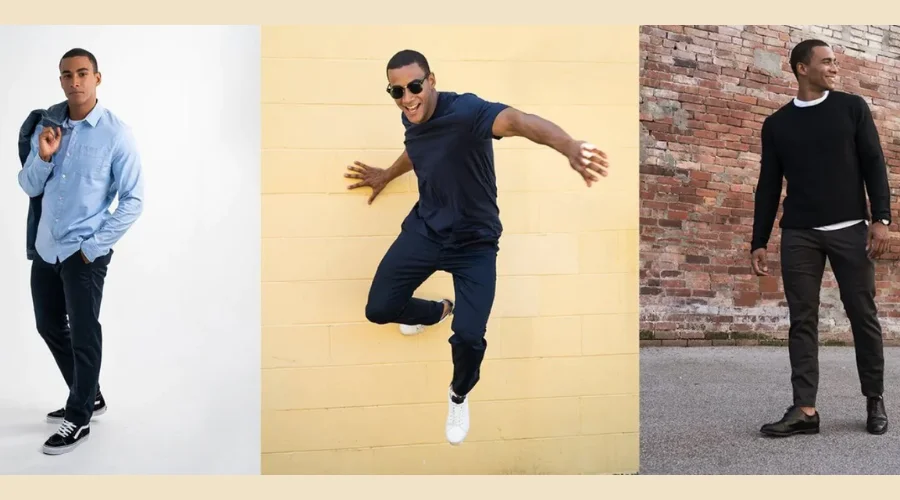 Structured Fit vs Stretch Comfort Wear For Rectangular Shaped Bodies
