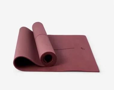 5 mm Grippy and Comfortable Beginner Yoga Mat Brown