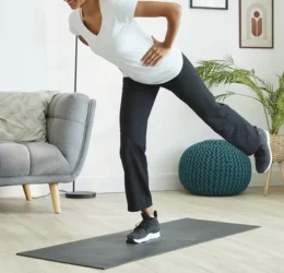 6.5 mm Comfort Fitness Mat Black 1