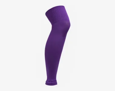 Adult Football Stirrup Socks Purple