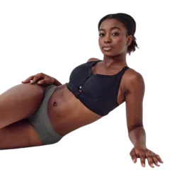 DECATHLON Womens High Support Zip Sports Bra 2