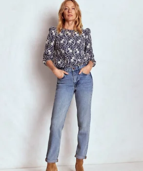 Girlfriend JeansLeichtes Vintage