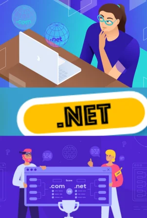 Use .net When .com Isnt Available