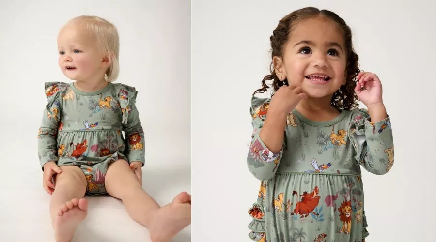 Disney Simba's Safari Bubble Romper