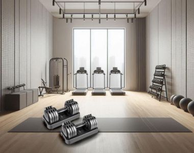 CLOVER FITNESS Dumbbells Ajustaveis 25Kg. Fitness House Par