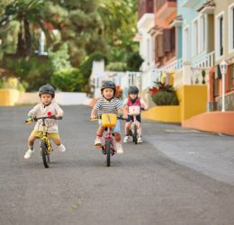 Kids 3 5 Years 2 in 1 14 Inch Balance Bike Discover 500 Yellow