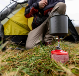 Camping Stove 100S Kit with Regulator and Hose